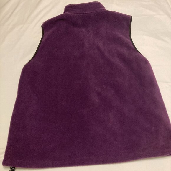 MN Vikings fuzzy zip-up vest - size L - Picture 7 of 8